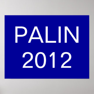 POSTER PALIN, 2012