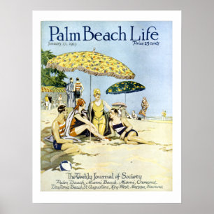 Poster Palm Beach Life #3 print
