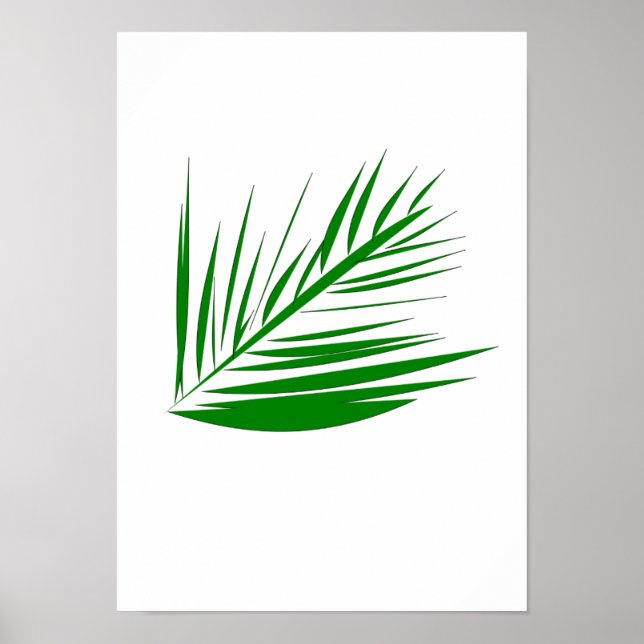 Poster Palm Leaf (Devant)