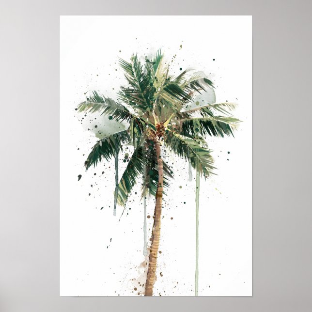 Poster Palm Tree (Devant)