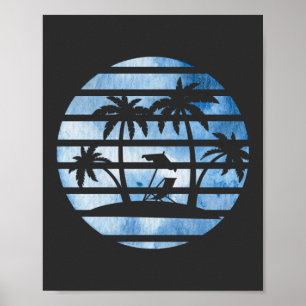 POSTER PALM TREES