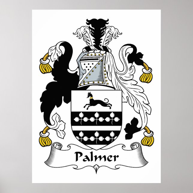 Poster Palmer Family Crest (Devant)