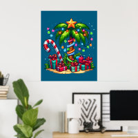 Palmier de Noël tropical