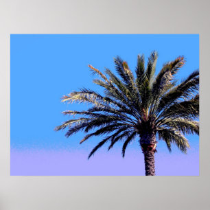 Poster palmier tropical
