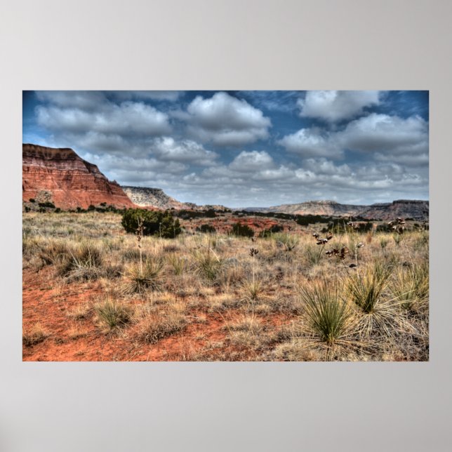 Poster Palo Duro Canyon, Texas (Devant)