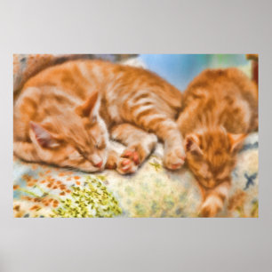 POSTER PAN DE LA CUISINE DE LA MÈRE CAT