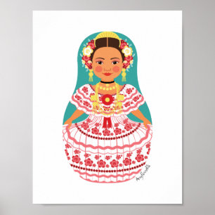 Poster panaméen Matryoshka