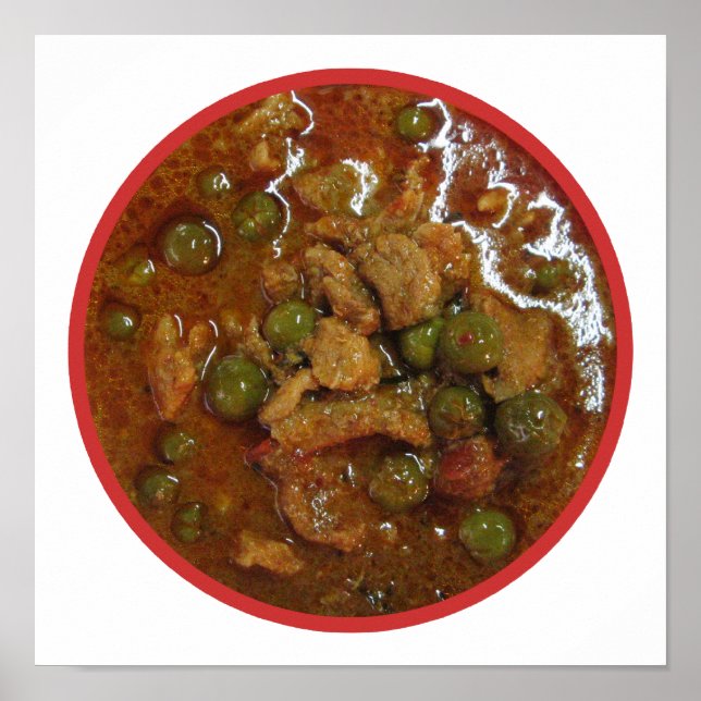Poster Panang Thai Curry [พ ะ แ น ง] ... Thaïlande (Devant)