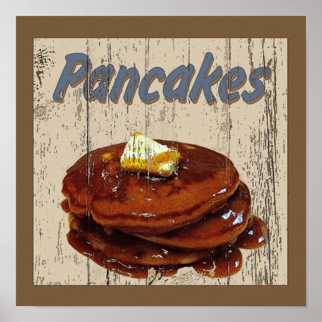 Poster Pancakes 3 (Devant)