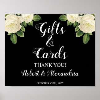 Poster Pancarte Cadeaux et Cartes | Pancarte Mariage Ente