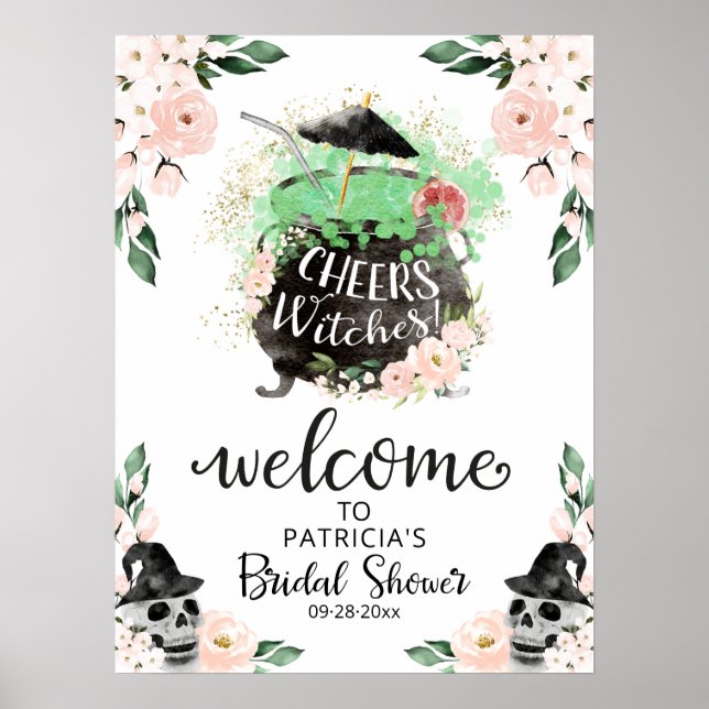 Poster Pancarte de bienvenue pour l'enterrement de vie de (Devant)