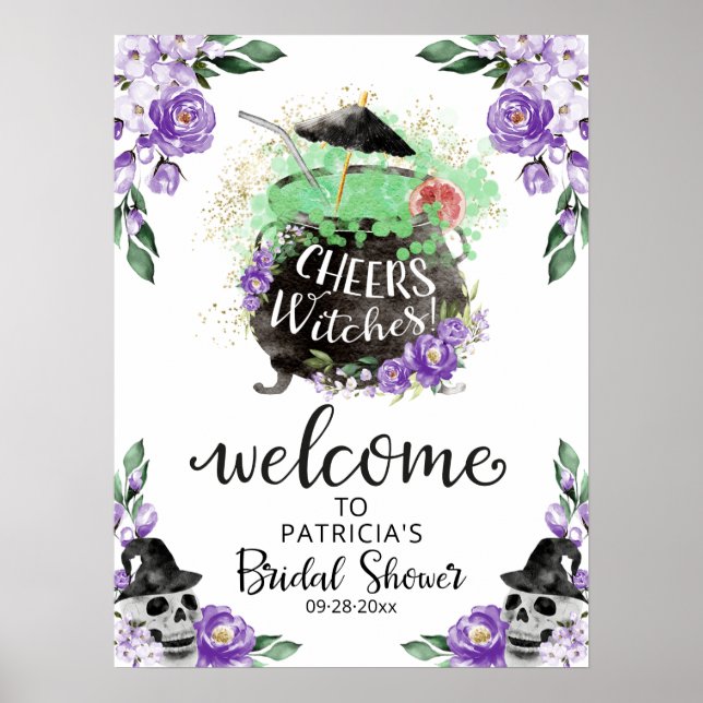 Poster Pancarte de bienvenue pour l'enterrement de vie de (Devant)
