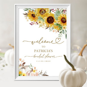 Poster Pancarte de bienvenue pour une Baby Shower de tour