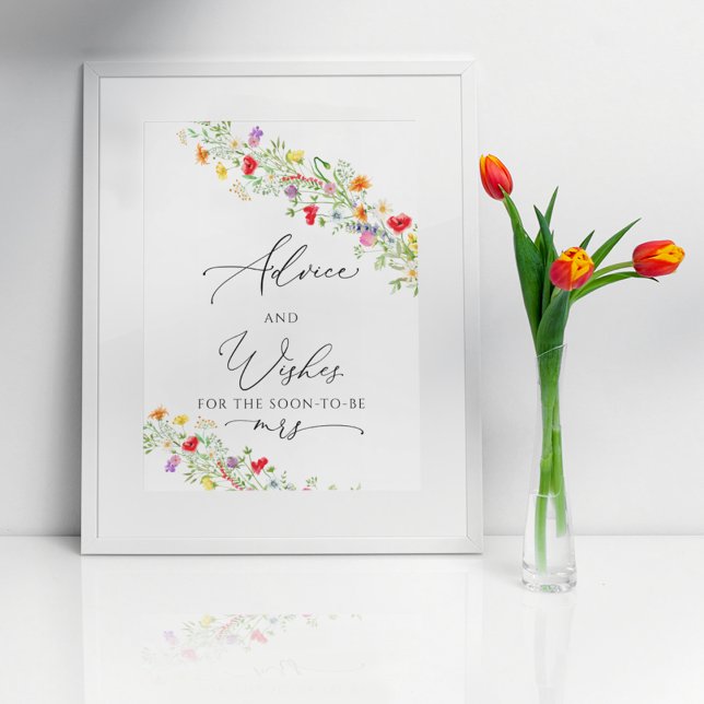 Poster Pancarte de conseils et vœux (Créateur téléchargé)