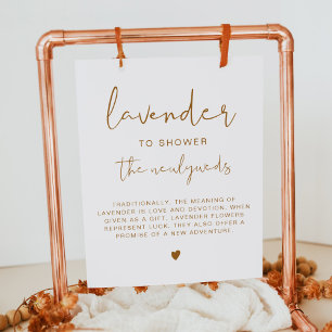 Poster Pancarte de mariage jeté Boho INDIE orange brûlé l