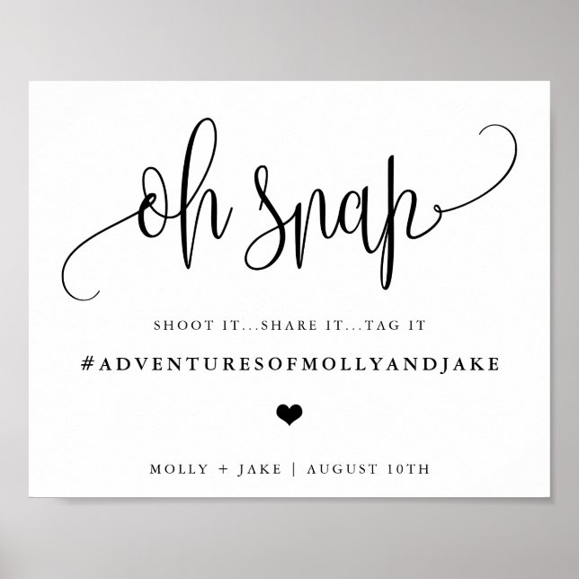 Poster Pancarte de pot à pourboires pour parents, calligr (Devant)