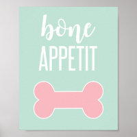 Pancarte Joyeux Anniversaire Chiots Bon Appétit