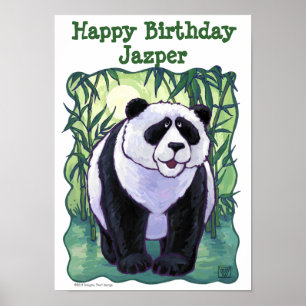 Poster Panda Bear Party Centre