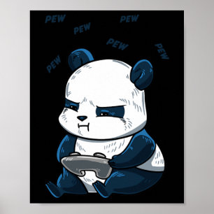 Poster Panda Pew Cute Hob 