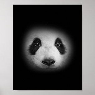 Poster Panda Porte Visage Pour Amoureux des animaux Et En