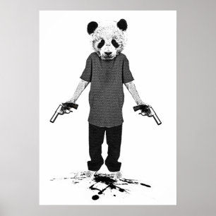 Poster Panda tueuse