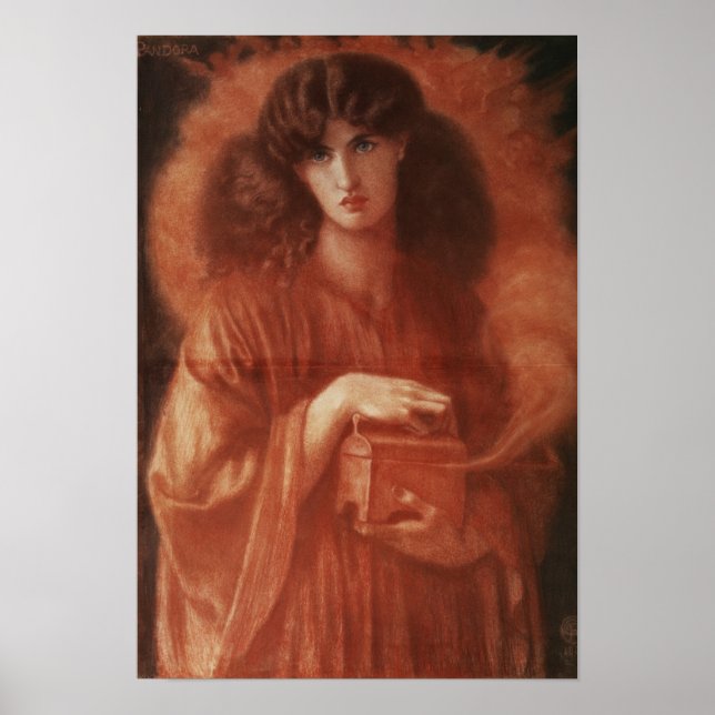 Poster Pandora, 1869 (Devant)