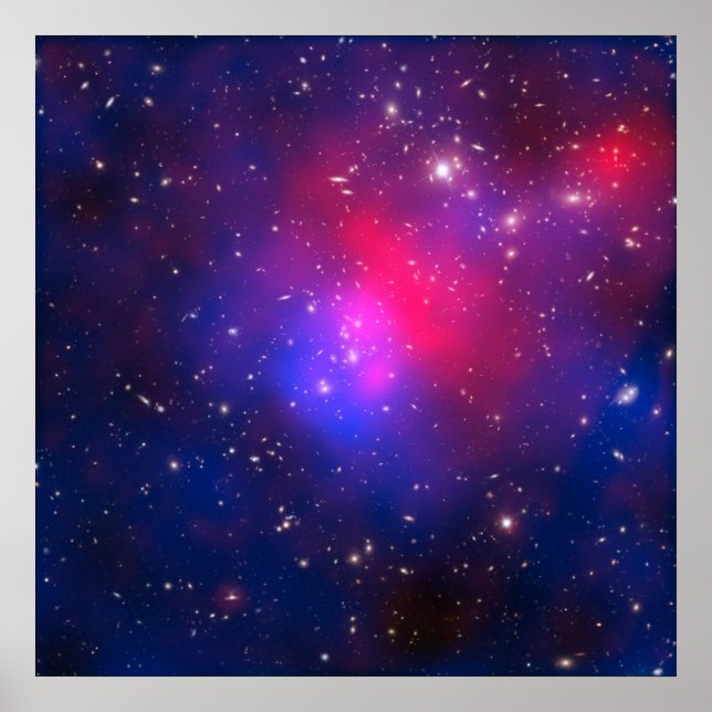 Poster Pandora's Cluster (Abell 2744) (Devant)