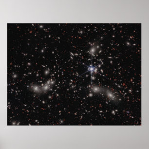 Poster Pandora's Cluster (image NIRCam) JWST