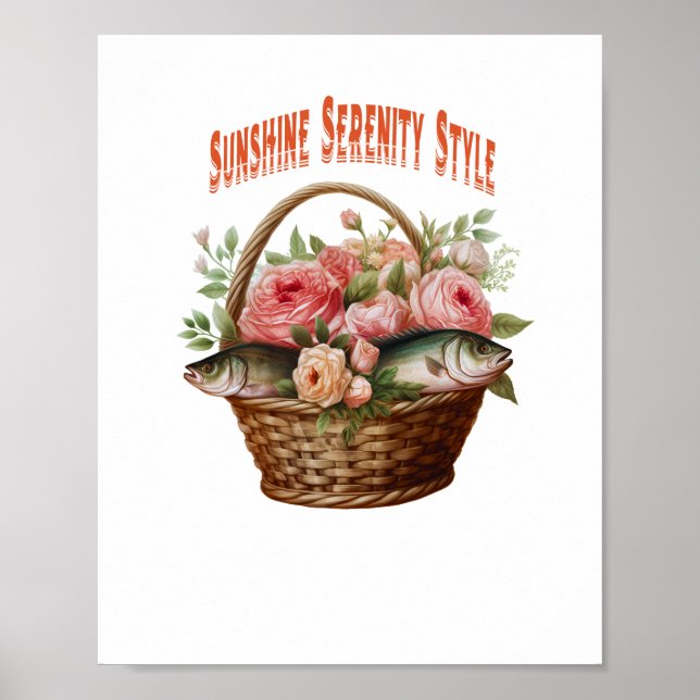 Poster 🌸 Panier de soleil 🌸 (Devant)
