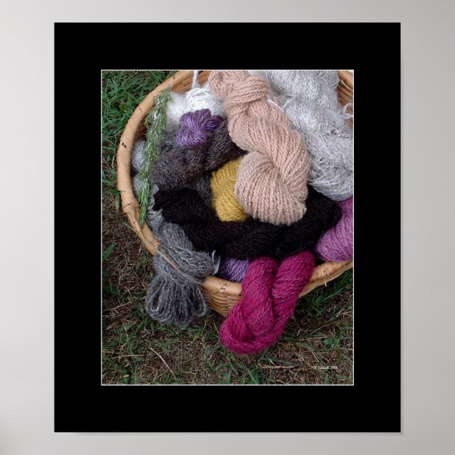 Poster Panier en fils (Devant)