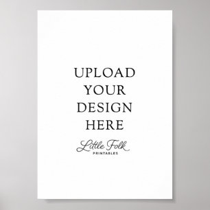 Poster Panneau 5 x 7 pouces