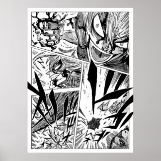 Poster Panneau Black Clover Manga