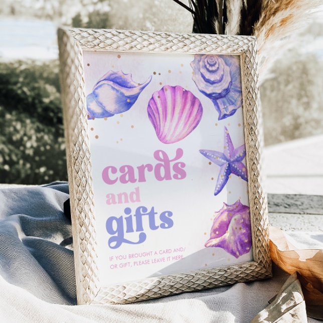 Poster Panneau Cartes et cadeaux (Créateur téléchargé)