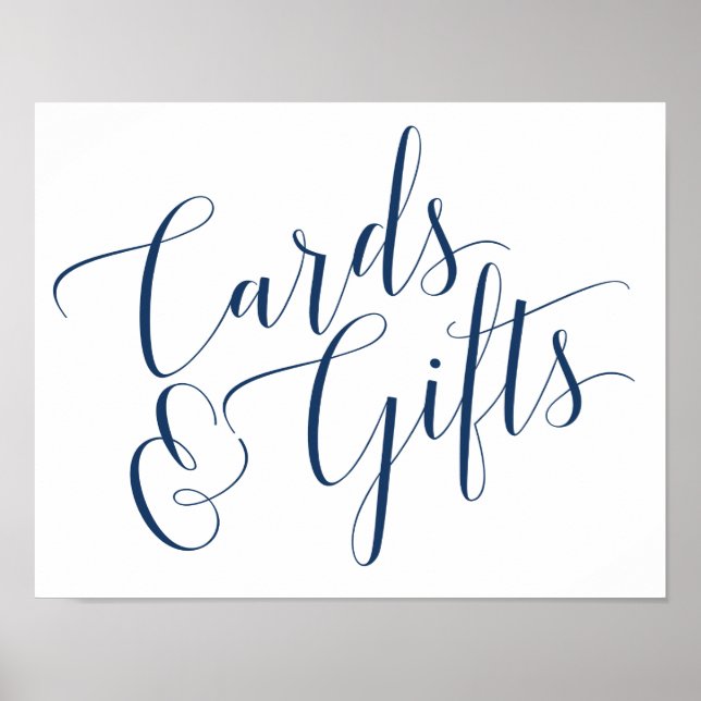 Poster Panneau Cartes et cadeaux (Devant)