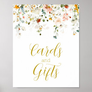 Poster Panneau Cartes et Cadeaux Love is in Bloom