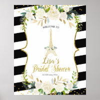 Panneau d'accueil romantique à fleurs blanches de 