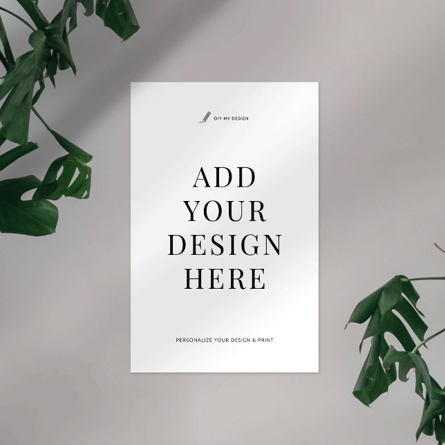 Poster Panneau d'art mural 11x17" (11x17" Wall Signage Printing - upload your poster file and print as a wall sign or poster)