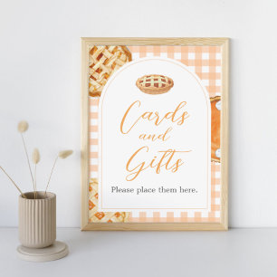 Poster Panneau de Baby showers et cadeaux Little Cutie Pi