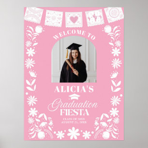Poster Panneau de bienvenue 18x24 C188 Rose Pâle Talavera