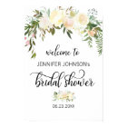 Panneau de BIENVENUE à une réception de mariage fl