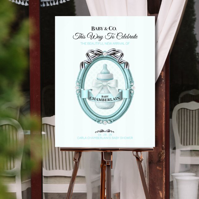 Poster Panneau de bienvenue Baby & Co. (Créateur téléchargé)