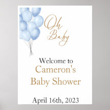 Panneau de bienvenue Oh Bébé