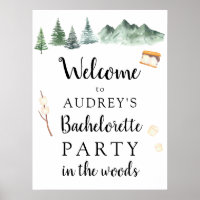 Panneau de bienvenue pour enterrement de vie de je
