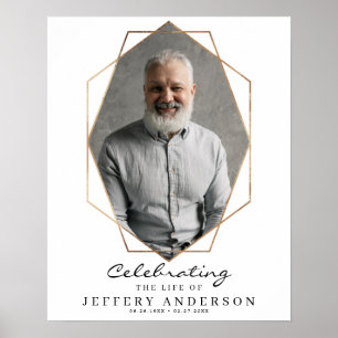 Poster Panneau de bienvenue pour la Célébration d'or de l