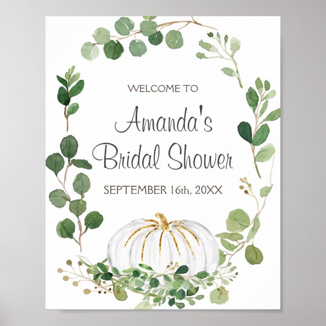 Poster Panneau de bienvenue pour une baby shower de maria (Devant)