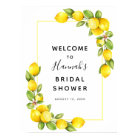 Panneau de bienvenue pour une fête de mariage Lemo