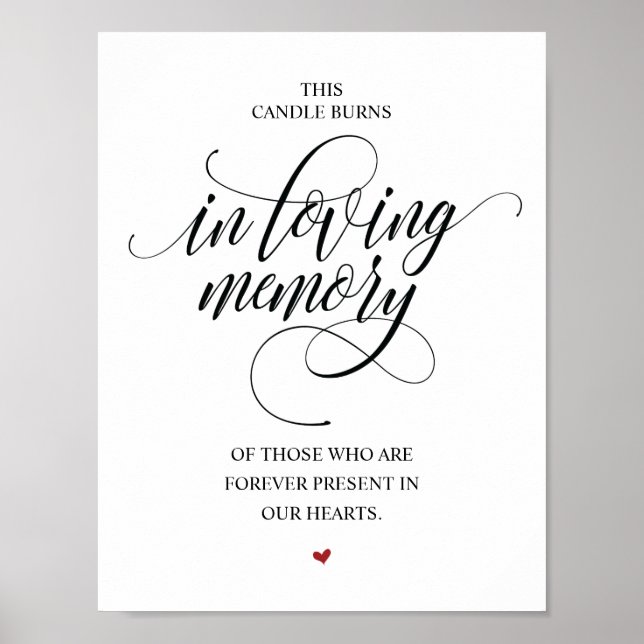 Poster Panneau de chandelle de table de mariage rustique  (Devant)