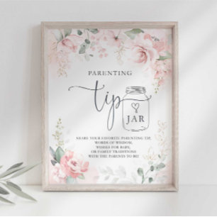 Poster Panneau de conseils de parentalité pour la fête de
