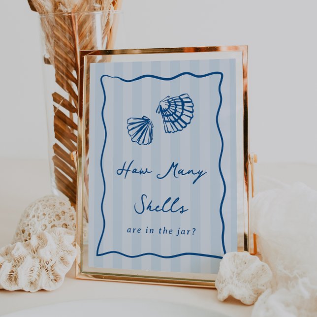 Poster Panneau de Fête des mariées "Combien d'obus" (Créateur téléchargé)