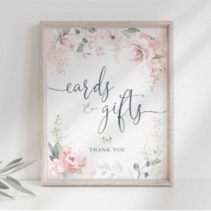 Poster Panneau de fête pour cartes et cadeaux
